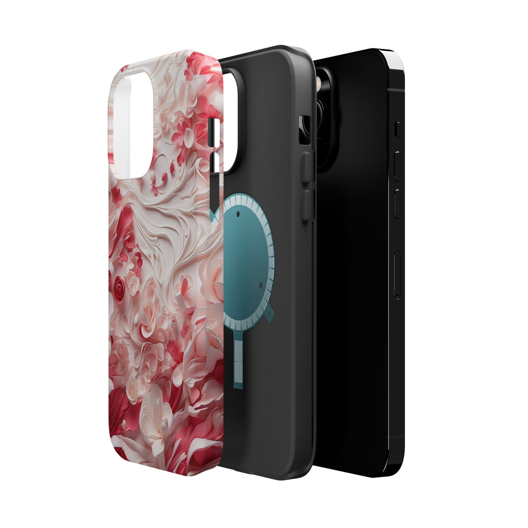 Floral Swirls Abstraction - MagSafe Tough Case