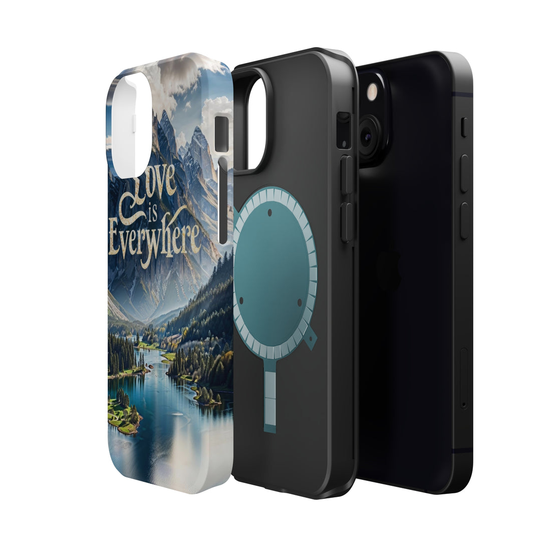 Mountainous Love Reflection - MagSafe Tough Case