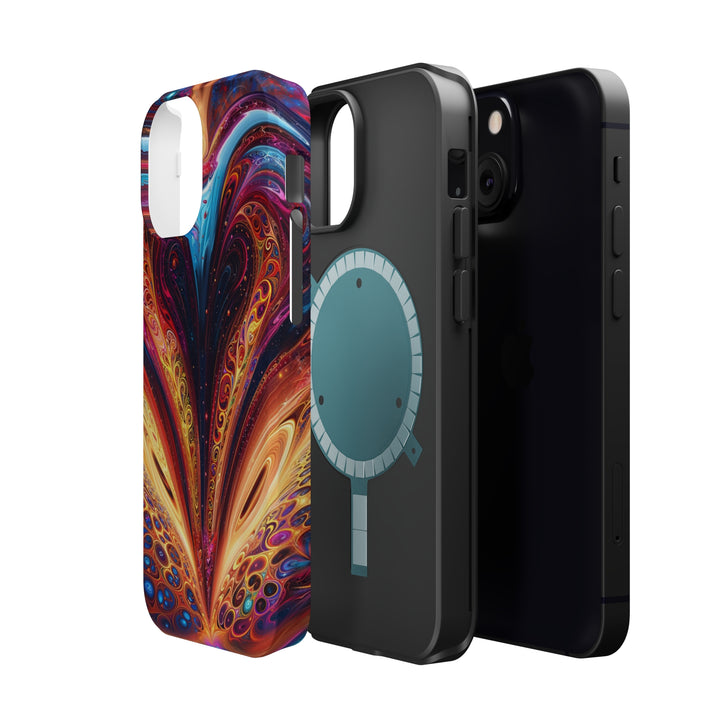 Cosmic Vibrant Swirls - MagSafe Tough Case