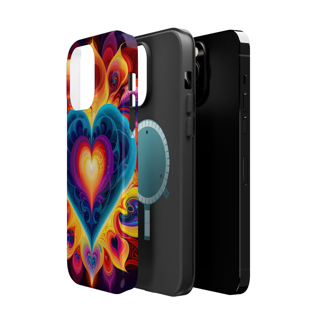 Cosmic Vibrant Heart - MagSafe Tough Case