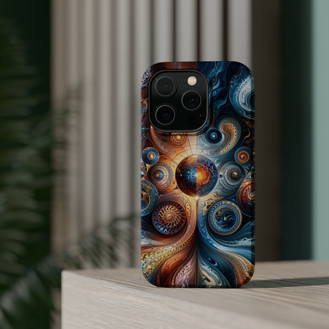 Cosmic Swirl Harmony - MagSafe Tough Case