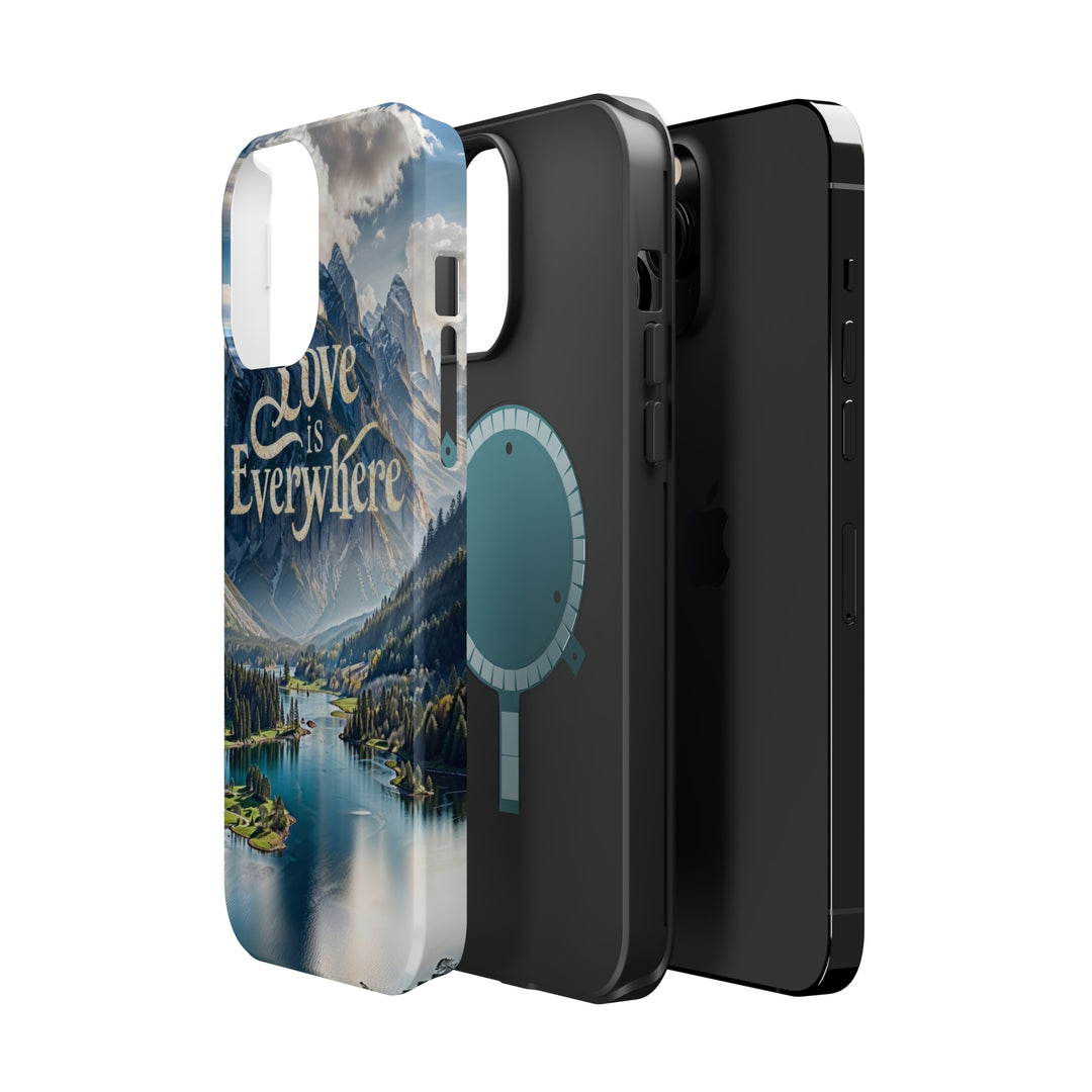 Mountainous Love Reflection - MagSafe Tough Case