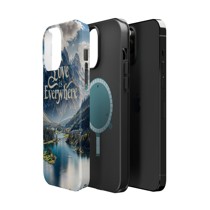 Mountainous Love Reflection - MagSafe Tough Case