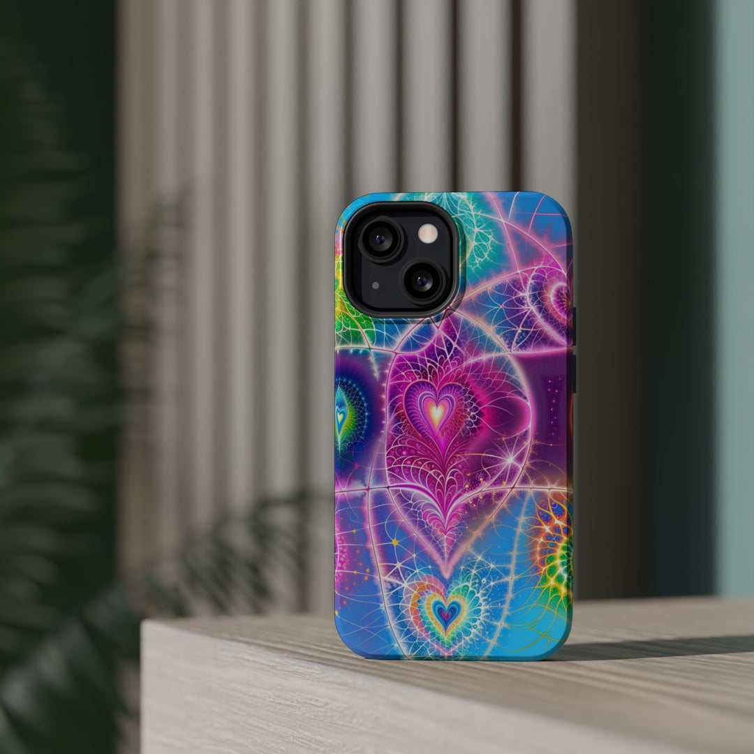 Vibrant Ethereal Symmetry - MagSafe Tough Case