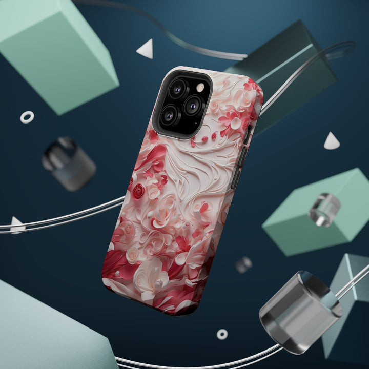 Floral Swirls Abstraction - MagSafe Tough Case