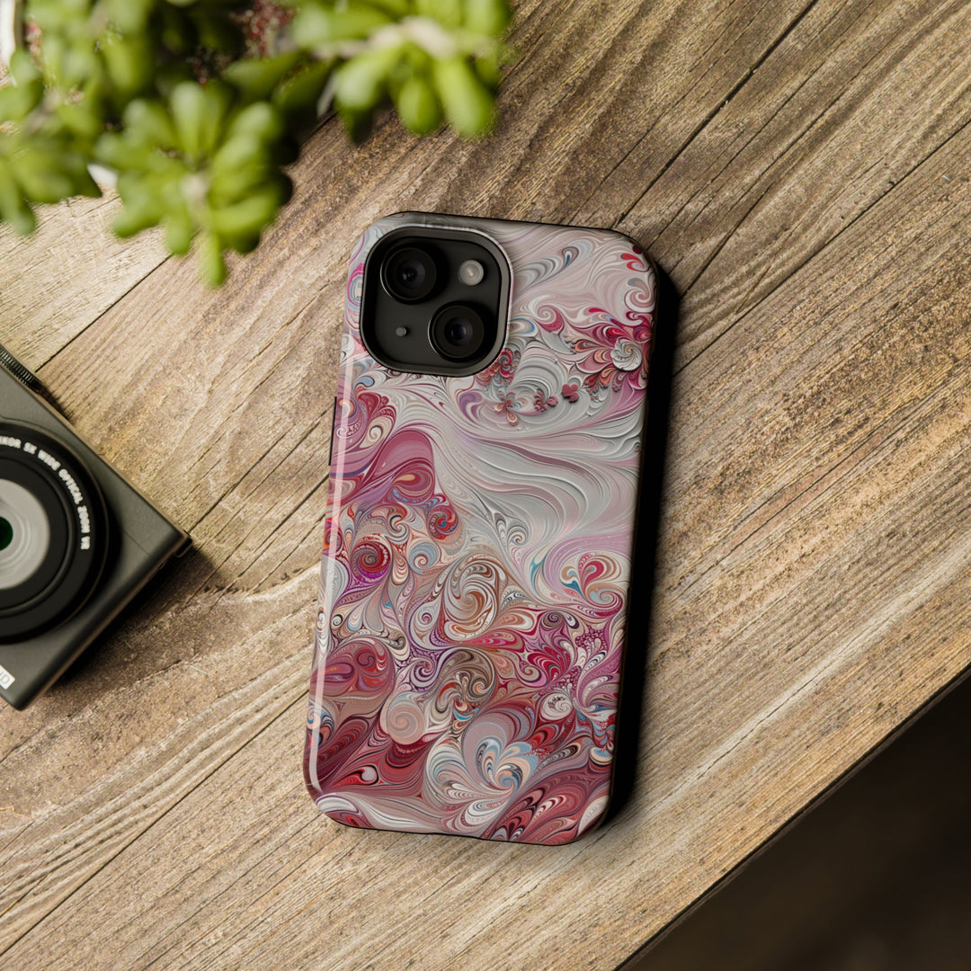 Floral Swirl Symphony - MagSafe Tough Case