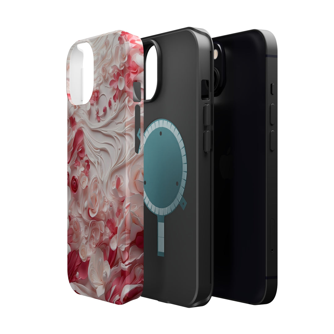 Floral Swirls Abstraction - MagSafe Tough Case