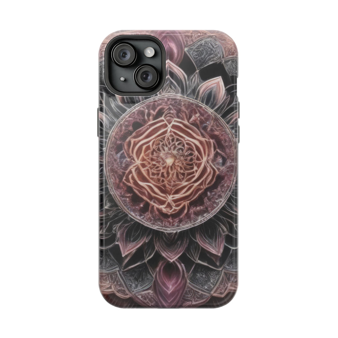 Mystic Floral Mandala - MagSafe Tough Case