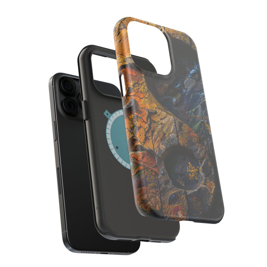 Autumn Geometric Contrast - MagSafe Tough Case