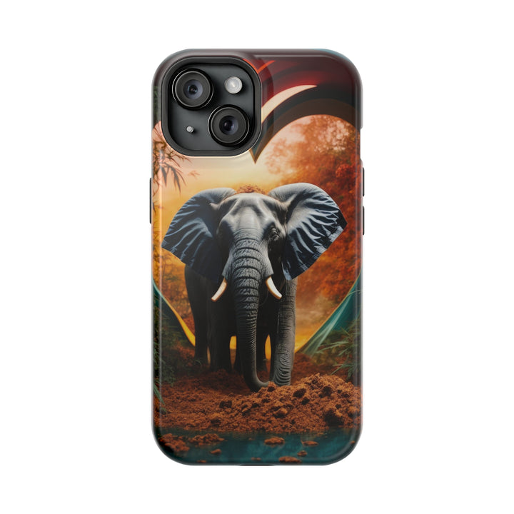 Heart Portal Elephant - MagSafe Tough Case