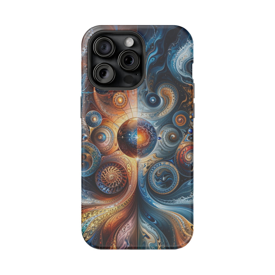 Cosmic Swirl Harmony - MagSafe Tough Case