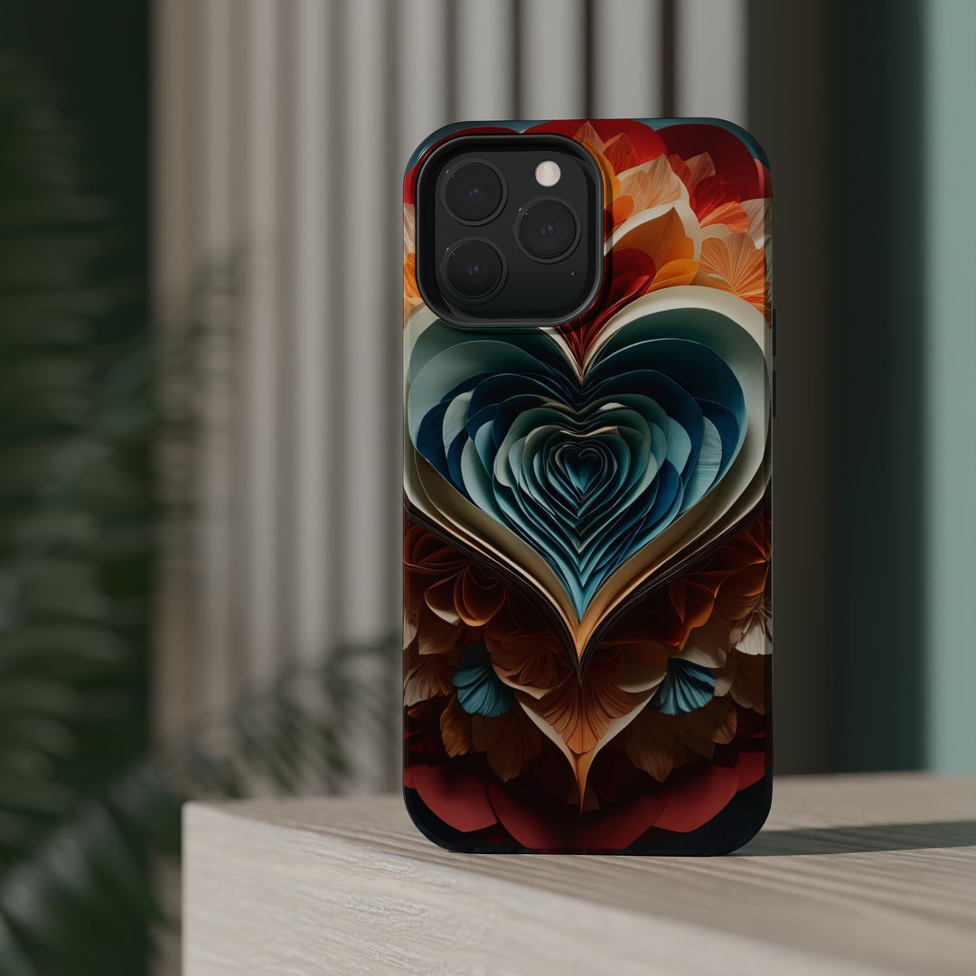 Blooming Heart Layers - MagSafe Tough Case