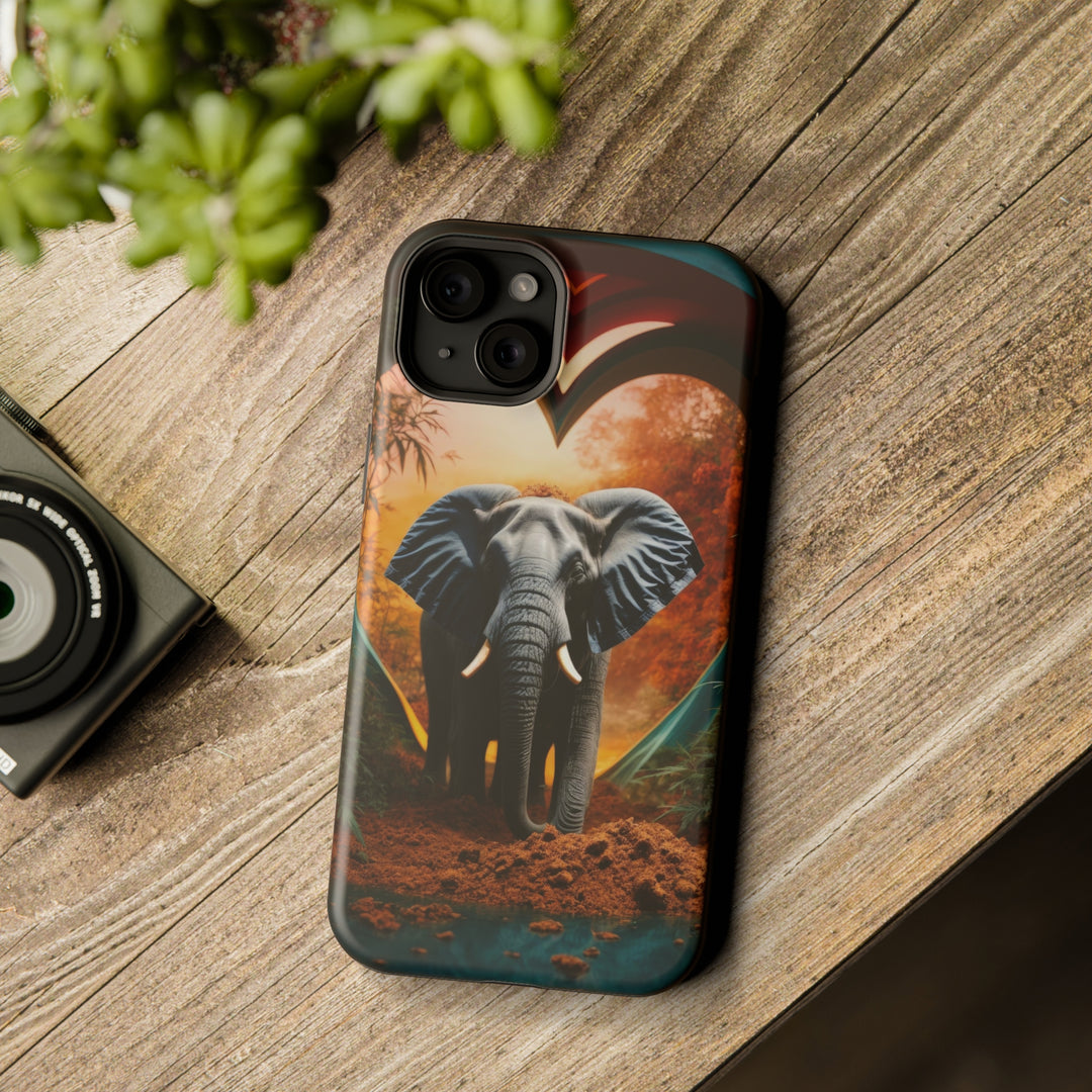 Heart Portal Elephant - MagSafe Tough Case