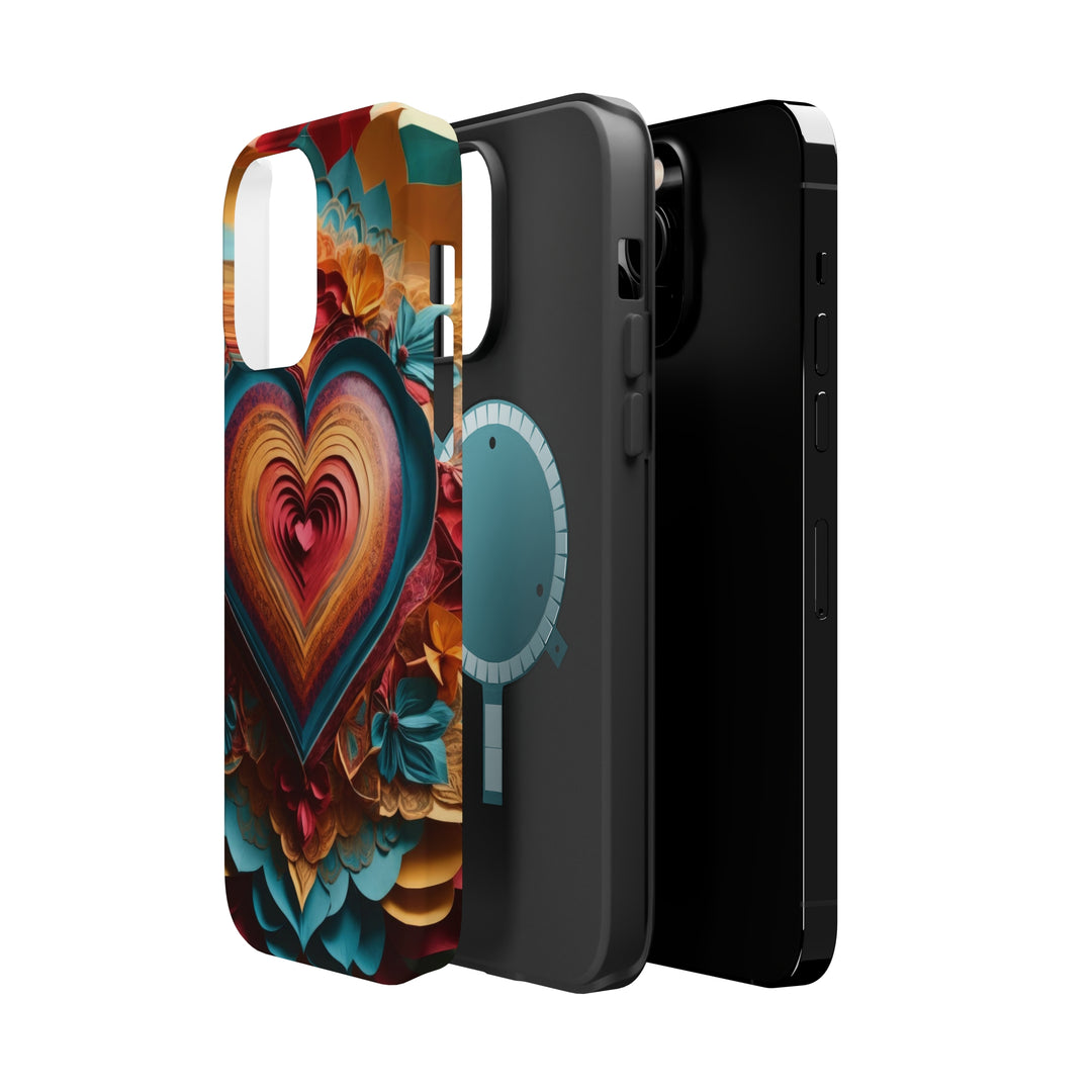 Infinite Layered Heart - MagSafe Tough Case