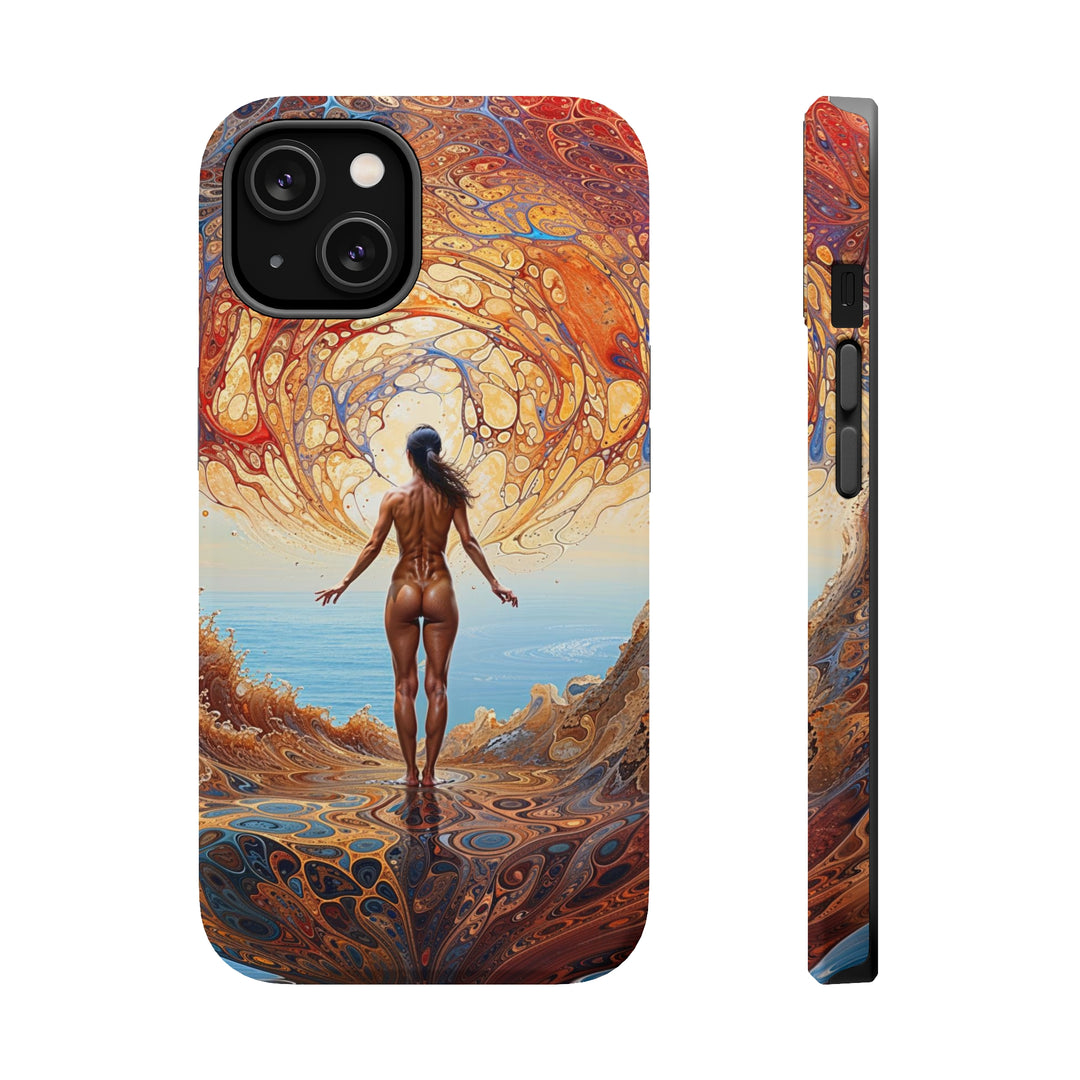 Ethereal Swirls Journey - MagSafe Tough Case