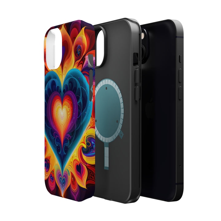 Cosmic Vibrant Heart - MagSafe Tough Case