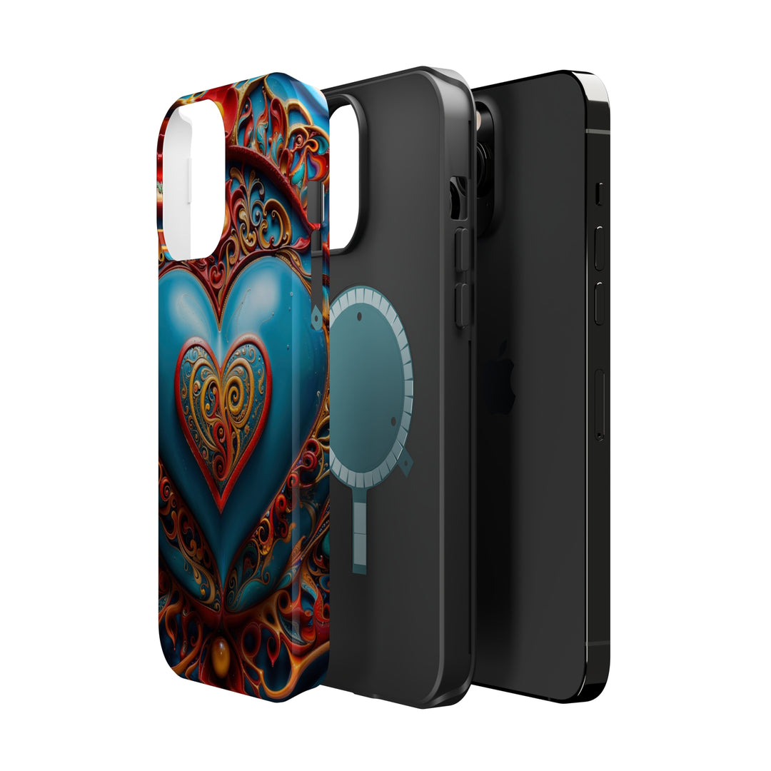 Ornate Heart Mandala - MagSafe Tough Case