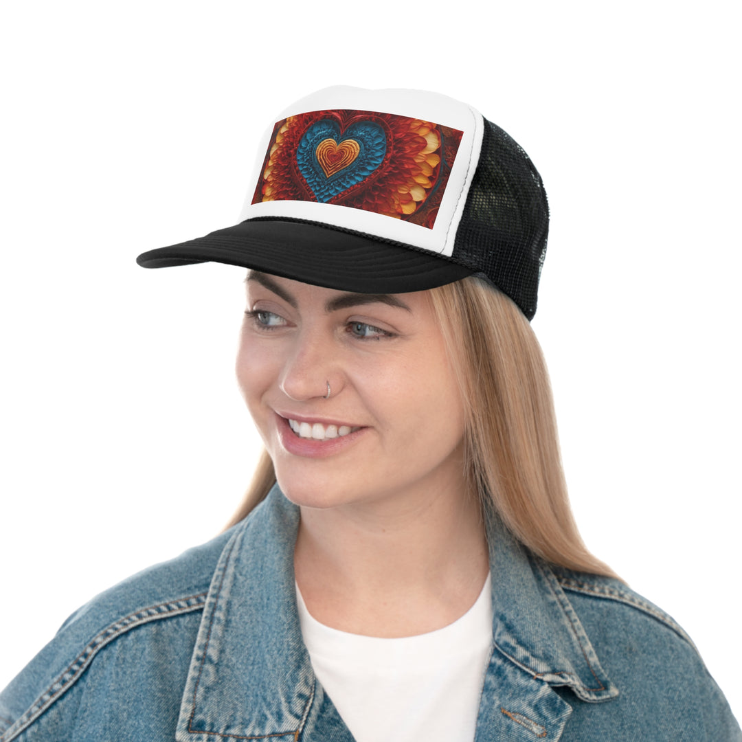 Vibrant Heart Layers - Trucker Hat