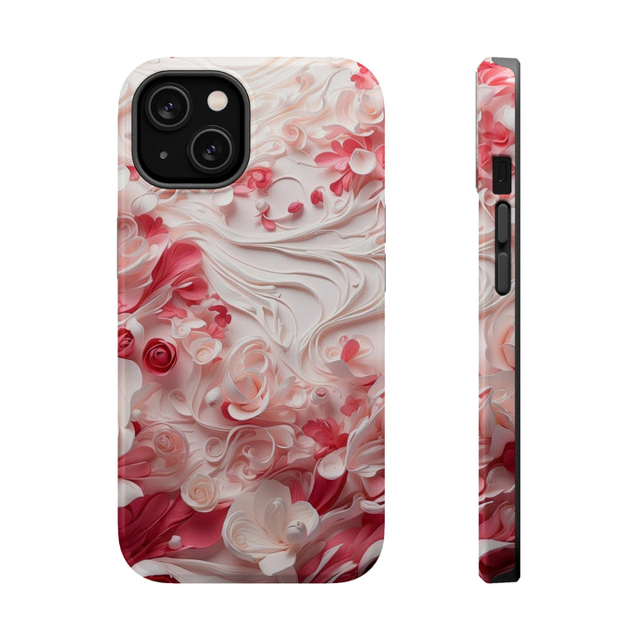 Floral Swirls Abstraction - MagSafe Tough Case