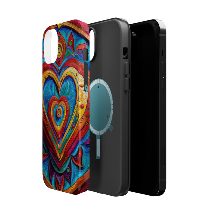 Vibrant Love Spiral - MagSafe Tough Case