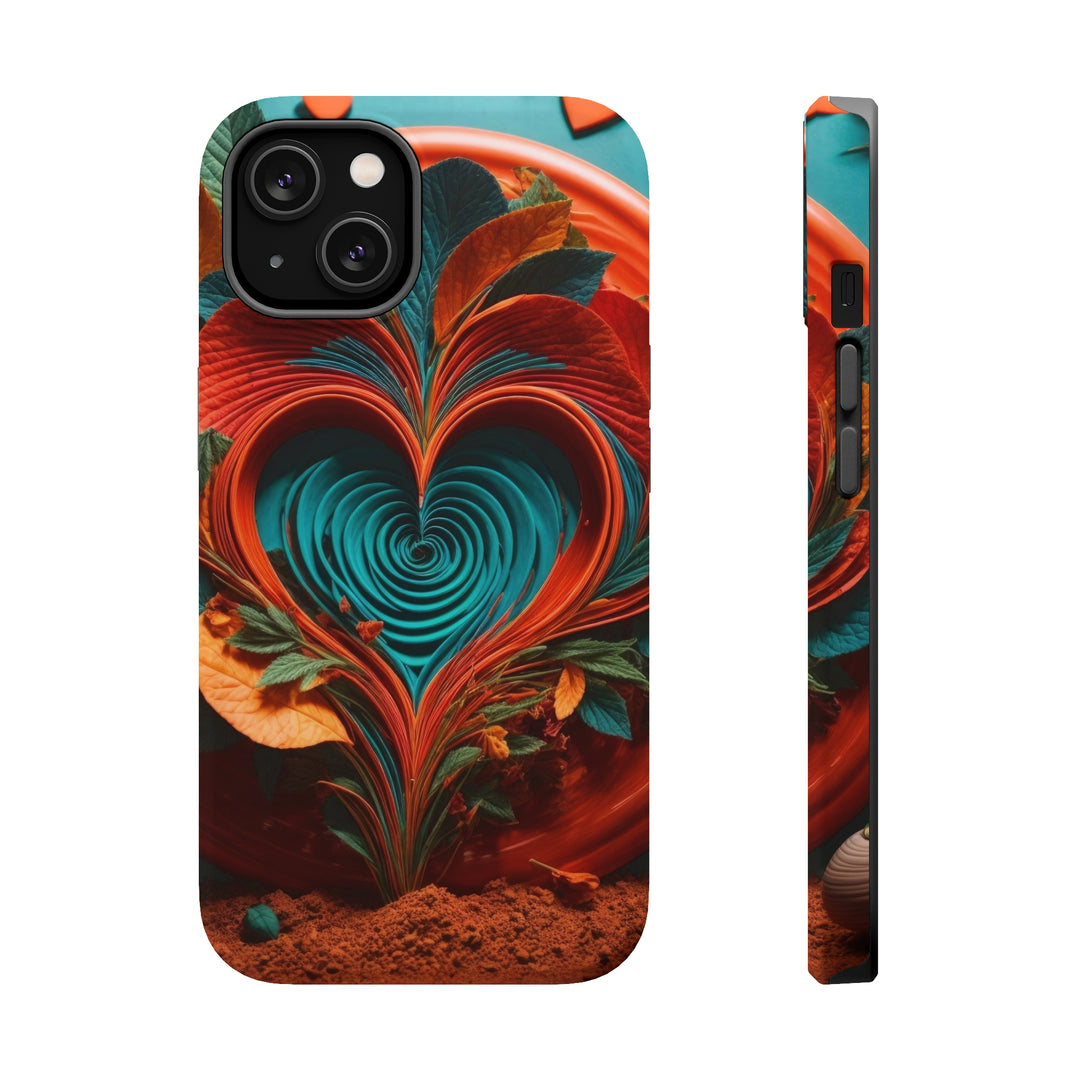 Vibrant Spiral Foliage - MagSafe Tough Case