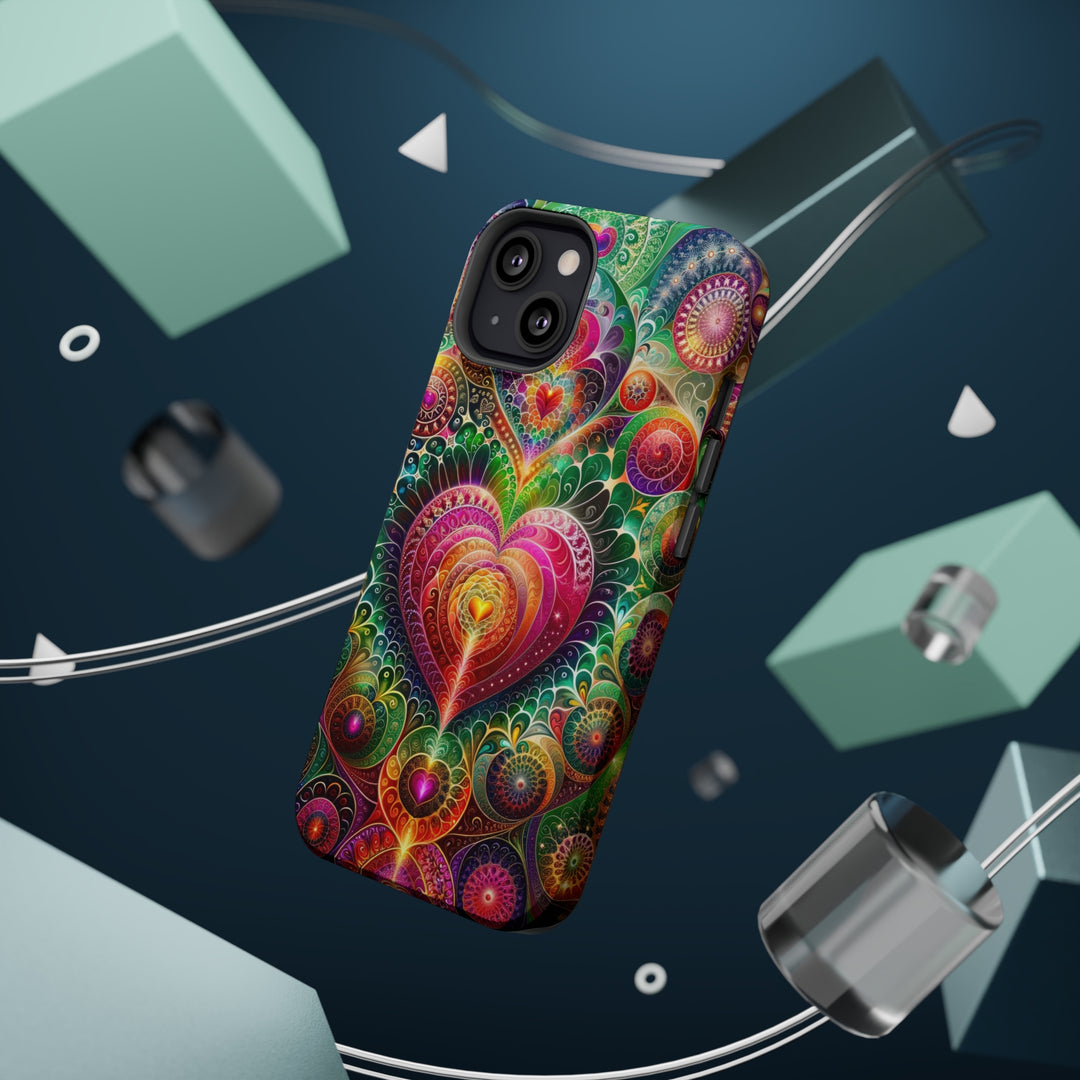 Kaleidoscopic Heart Symphony - MagSafe Tough Case