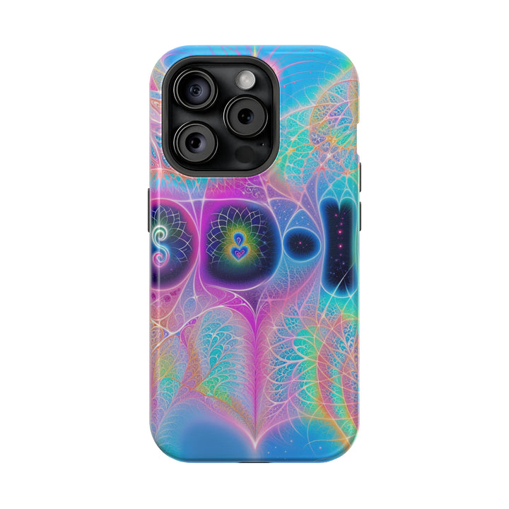 Vibrant Ethereal Hearts - MagSafe Tough Case