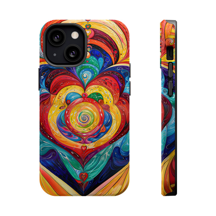 Vibrant Swirling Emotions - MagSafe Tough Case