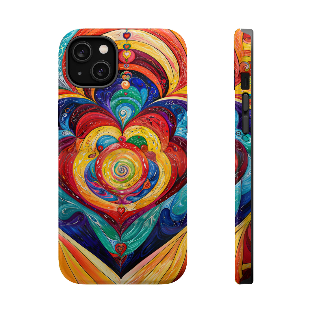 Vibrant Swirling Emotions - MagSafe Tough Case