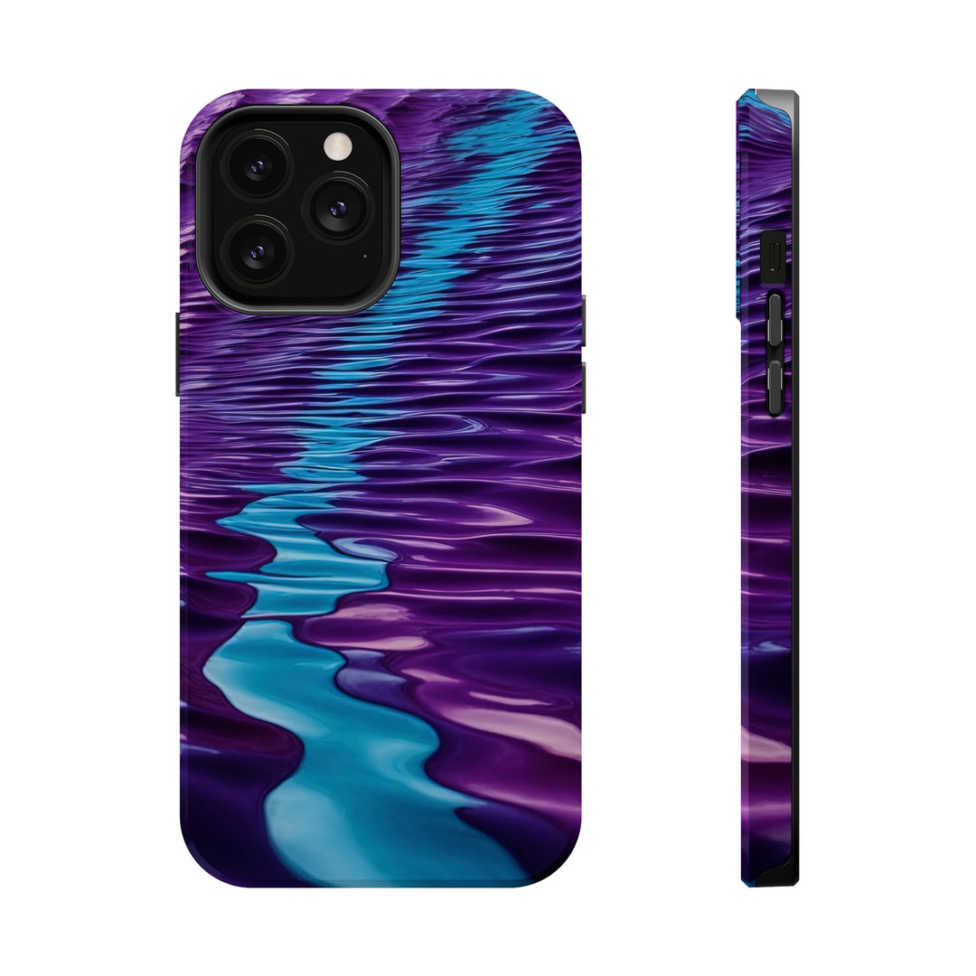 Amethyst Waves Illusion - MagSafe Tough Case