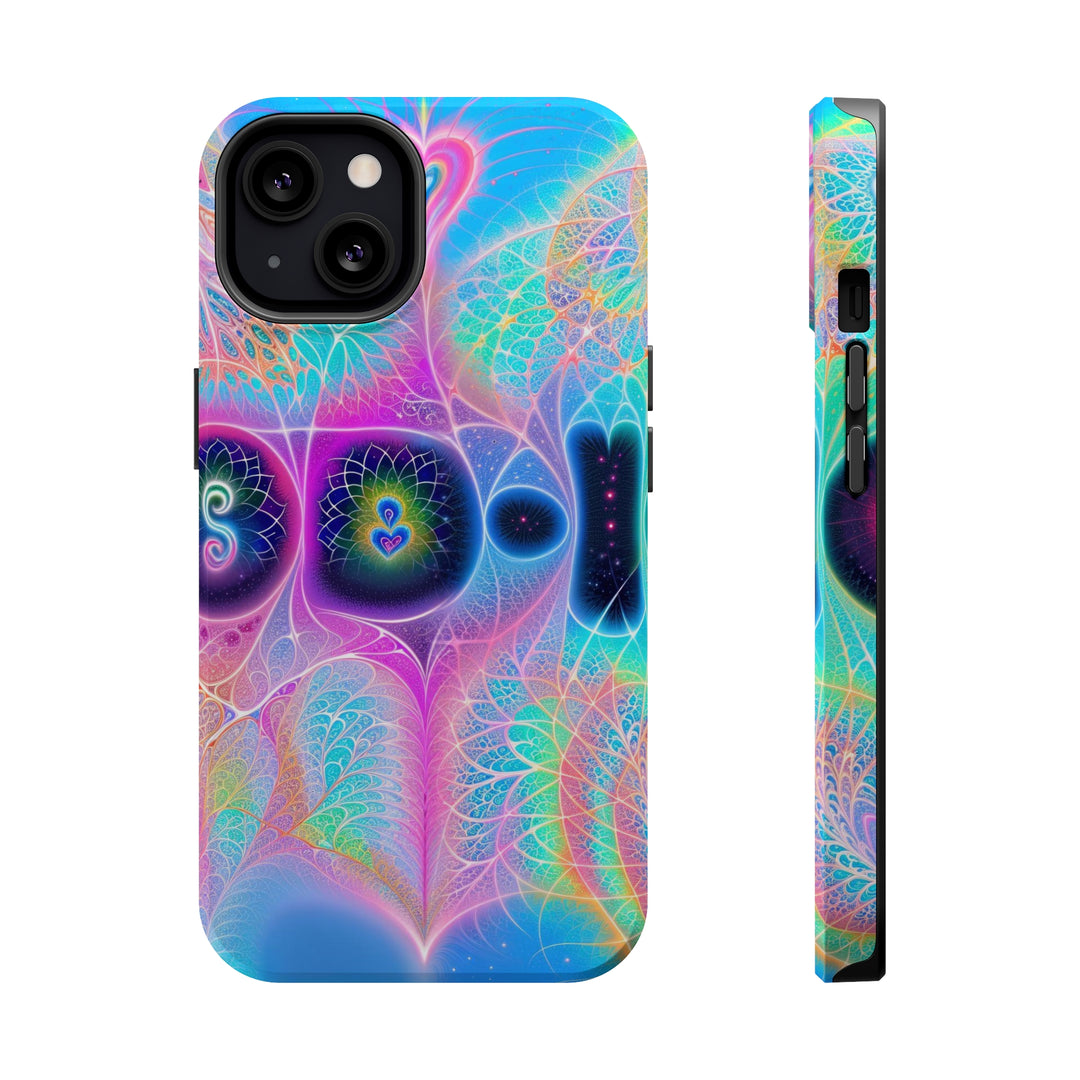 Vibrant Ethereal Hearts - MagSafe Tough Case