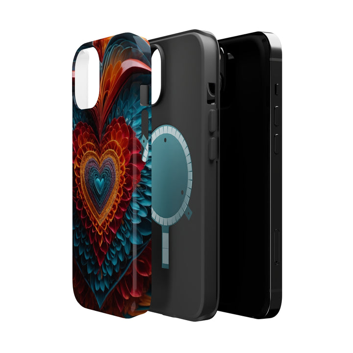 Ethereal Heart Mandala - MagSafe Tough Case