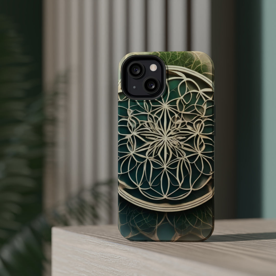 Mandala Organic Patterns - MagSafe Tough Case