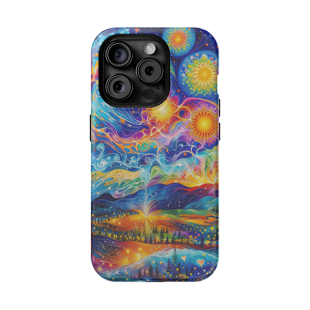 Cosmic Vibrant Landscape - MagSafe Tough Case