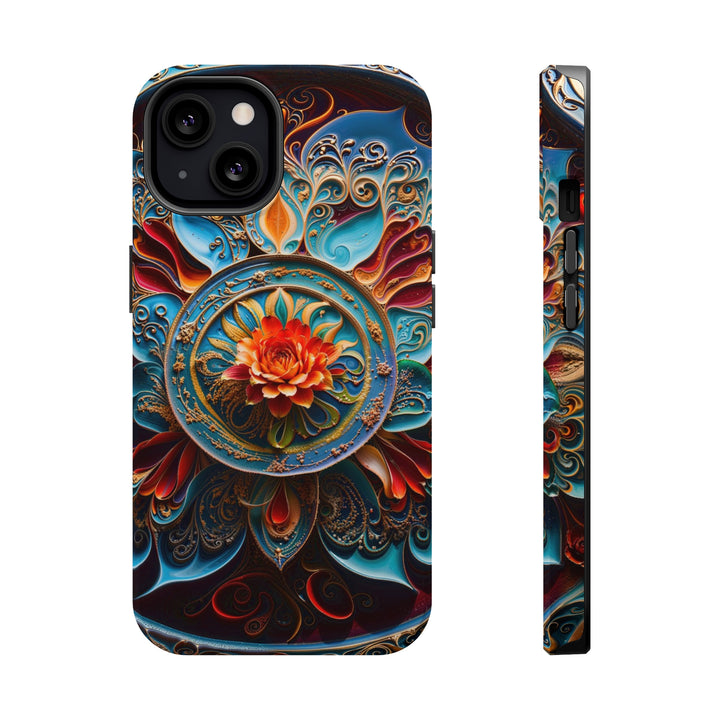 Intricate Floral Mandala - MagSafe Tough Case