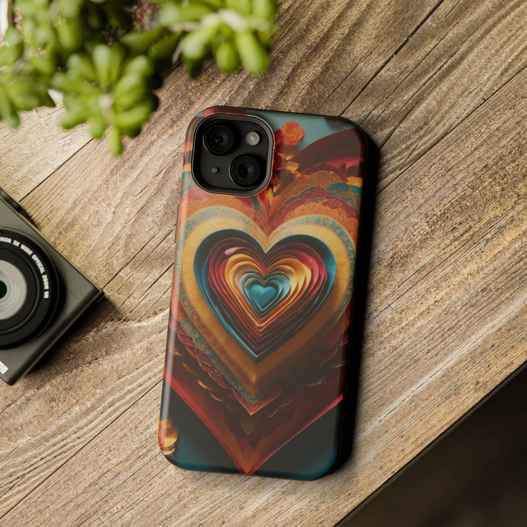 Infinite Layered Hearts - MagSafe Tough Case