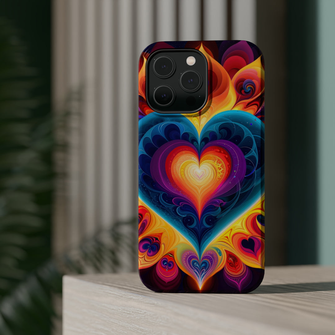 Cosmic Vibrant Heart - MagSafe Tough Case