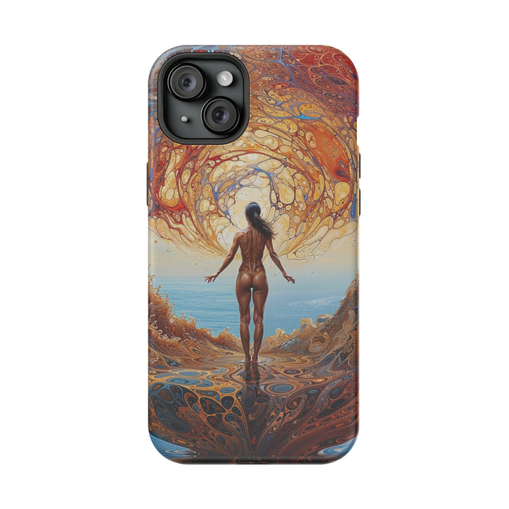 Ethereal Swirls Journey - MagSafe Tough Case