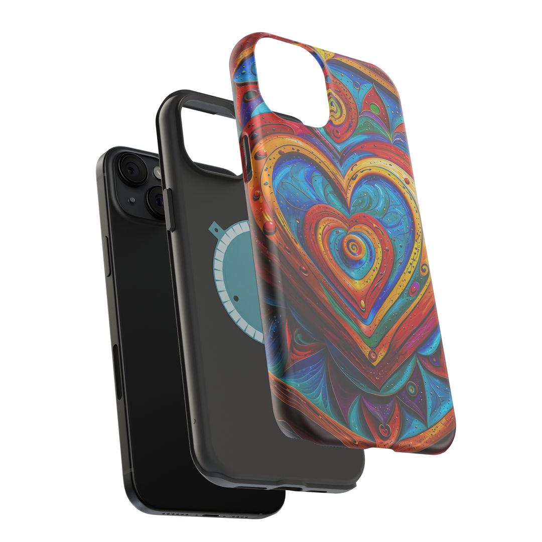 Vibrant Love Spiral - MagSafe Tough Case