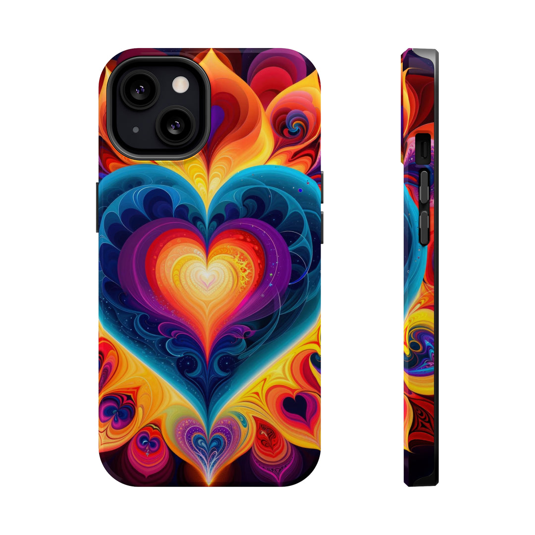 Cosmic Vibrant Heart - MagSafe Tough Case