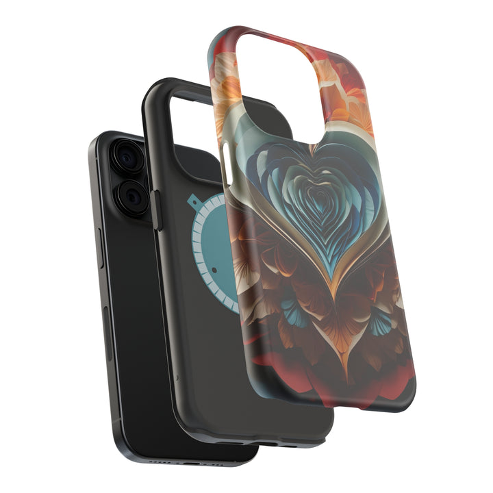 Blooming Heart Layers - MagSafe Tough Case