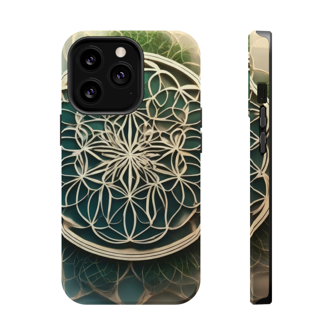 Mandala Organic Patterns - MagSafe Tough Case