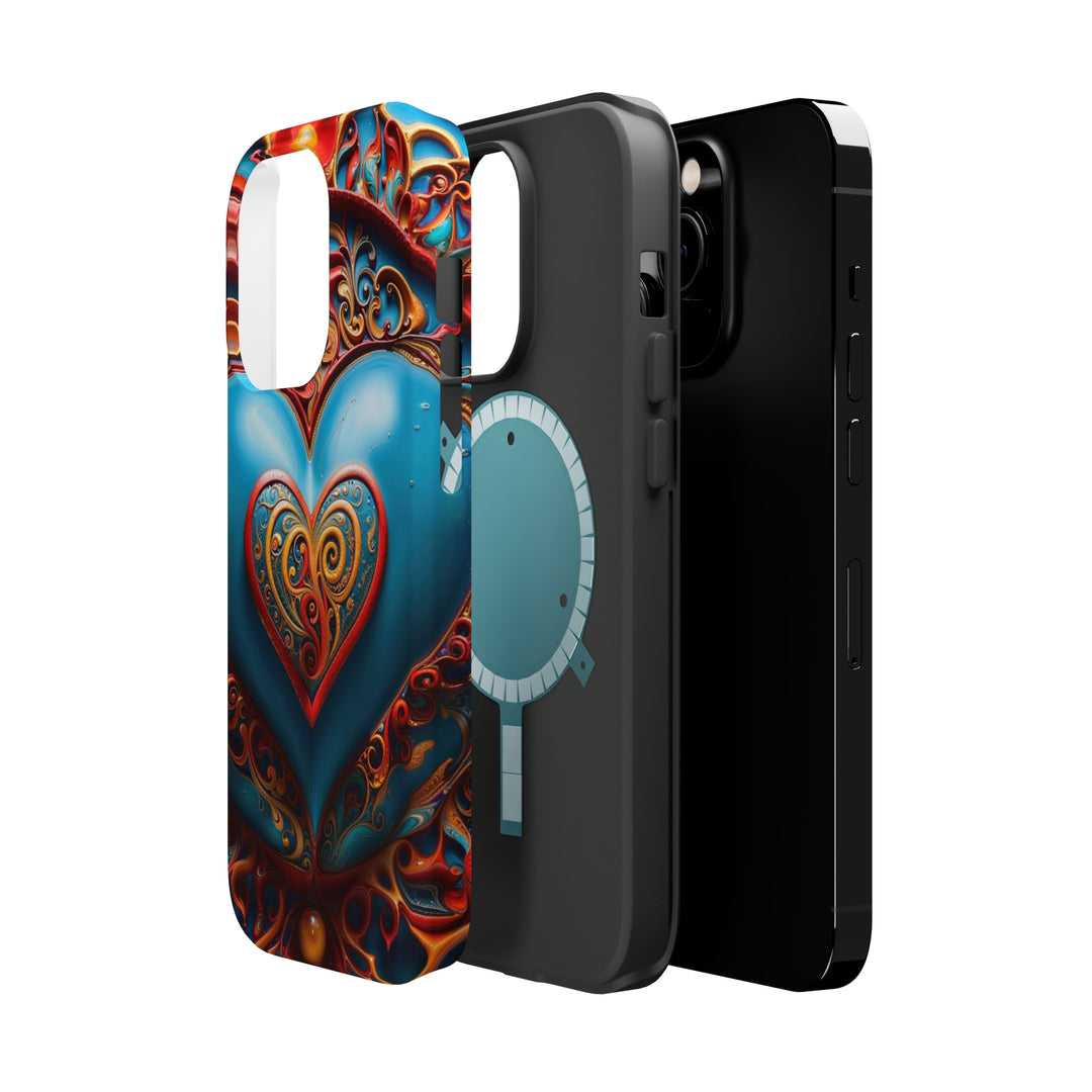 Ornate Heart Mandala - MagSafe Tough Case