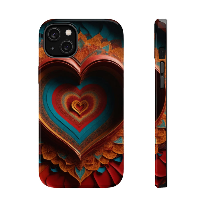 Infinite Layered Hearts - MagSafe Tough Case