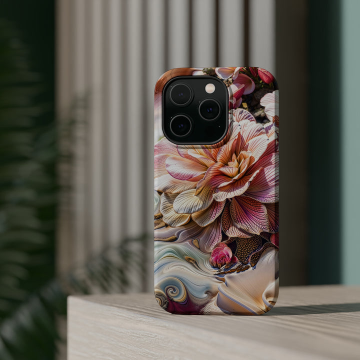 Floral Swirl Essence - MagSafe Tough Case