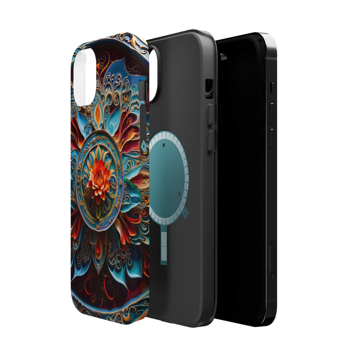Intricate Floral Mandala - MagSafe Tough Case
