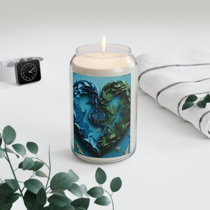 Botanical Dual Heart - Scented Candle