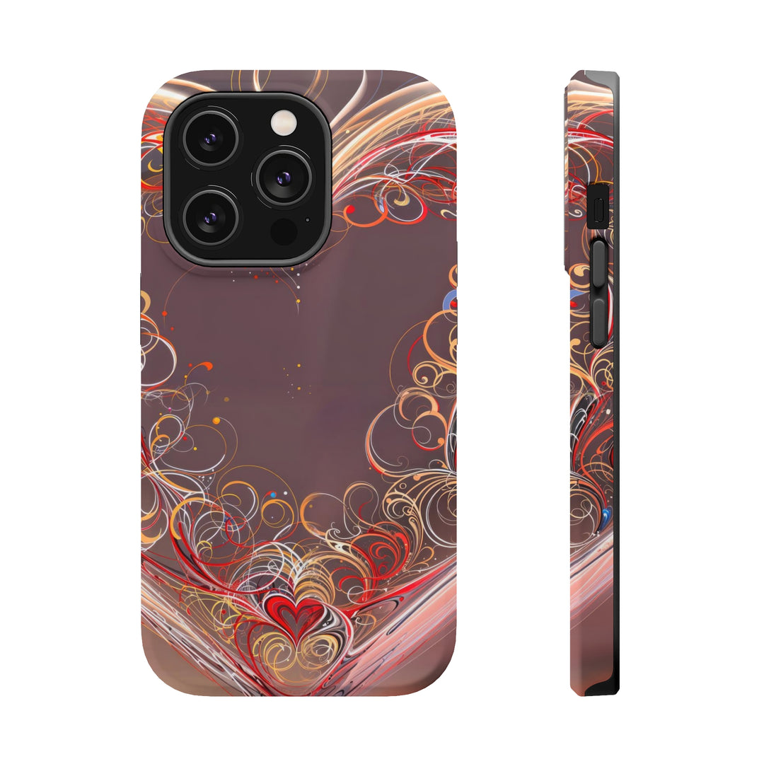 Ethereal Swirl Heart - MagSafe Tough Case