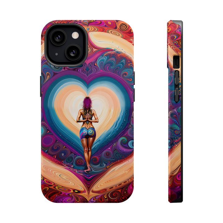 Cosmic Heart Vortex - MagSafe Tough Case