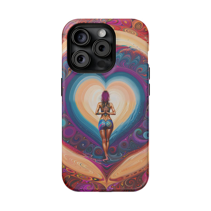 Cosmic Heart Vortex - MagSafe Tough Case